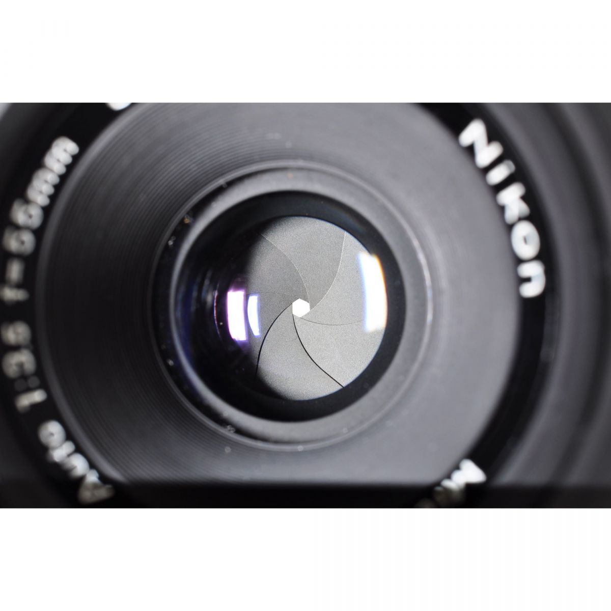 【中古】Nikon Nikomat EL Black + Micro 55mm f/3.5 カメラレンズセット