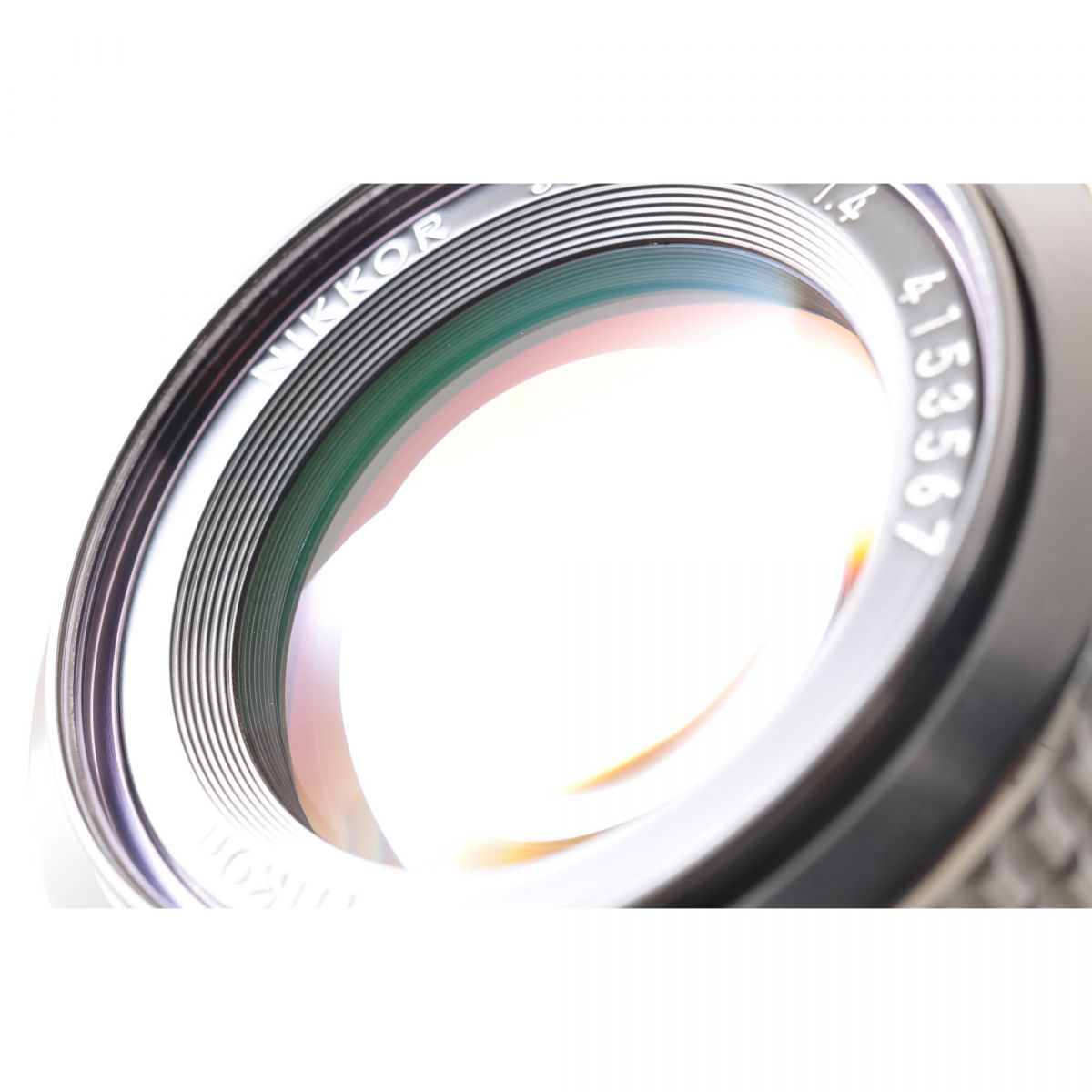 【中古】Nikon FE ブラック ボディ35mm 一眼レフカメラ+Nikon Ai Nikkor 50mm F1.4 単焦点レンズ