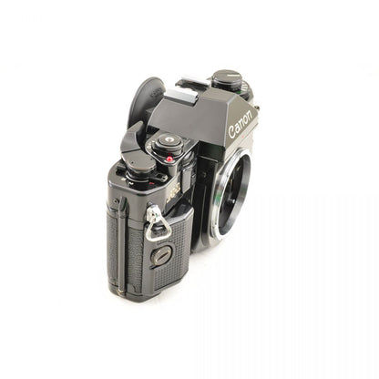 【中古】Canon A-1 ブラック NFD 50mm f1.4 フィルムカメラ 一眼レフ レンズセット 　