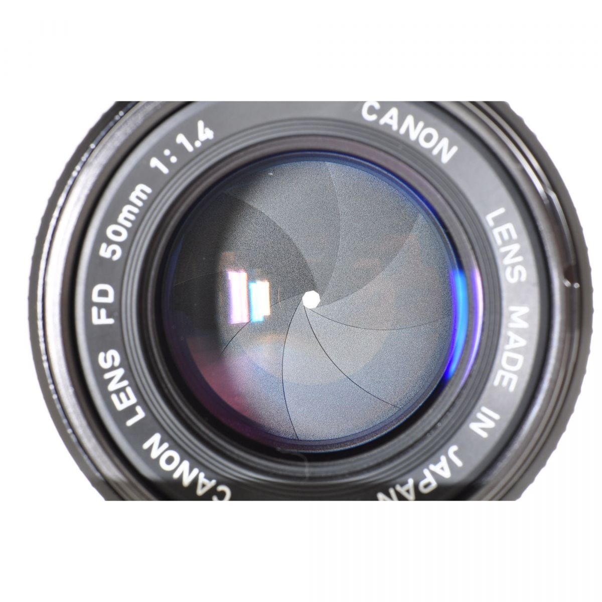 【中古】Canon A-1 ブラック NFD 50mm f1.4 フィルムカメラ 一眼レフ レンズセット 　