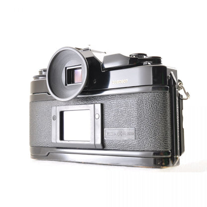 【中古】Canon A-1 ブラック NFD 50mm f1.4 フィルムカメラ 一眼レフ レンズセット 　
