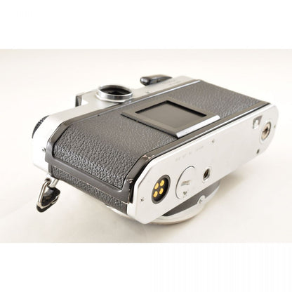 【中古】Nikon FM シルバー + Ai 24mm f/2.8 広角 単焦点 MFレンズセット