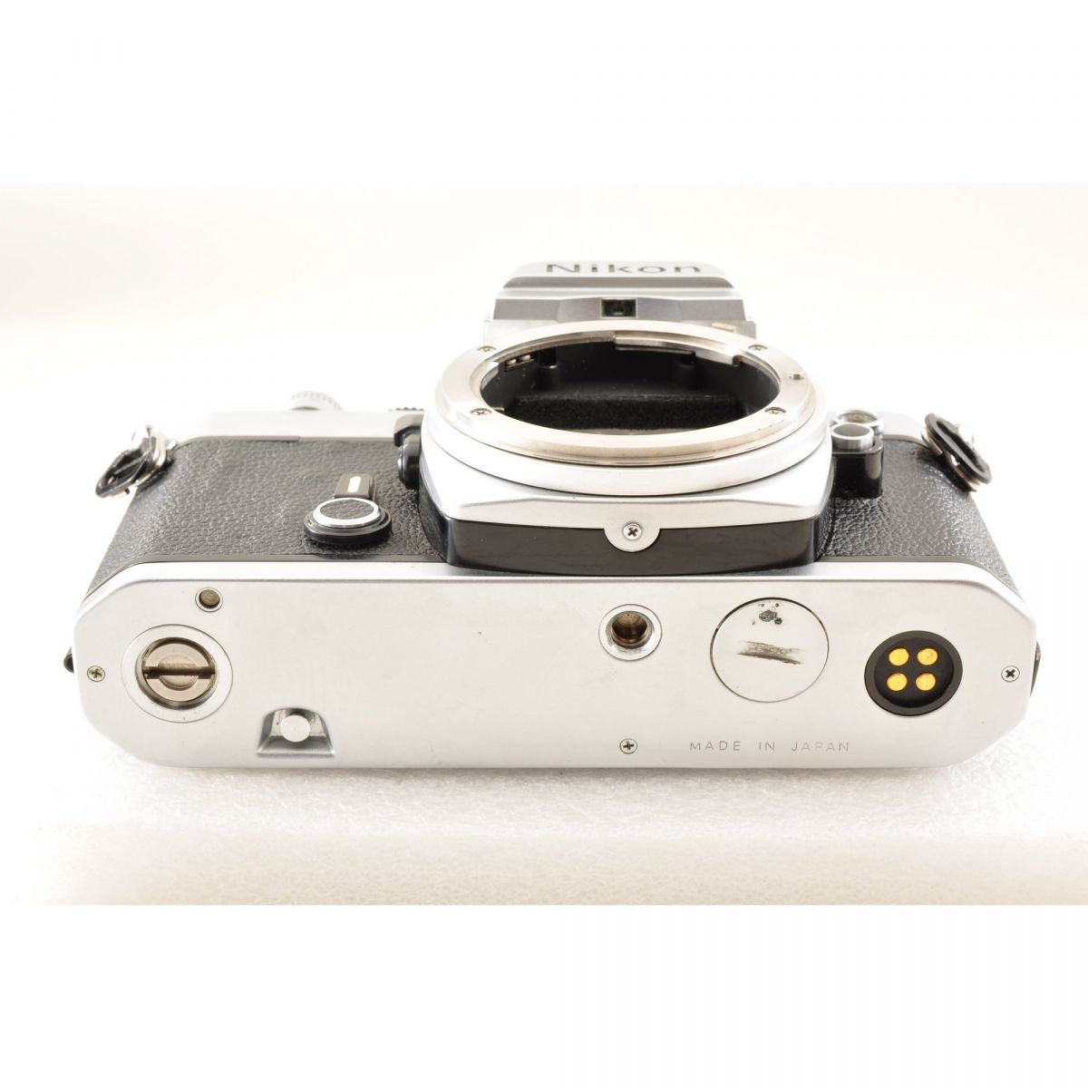 【中古】Nikon FM シルバー + Ai 24mm f/2.8 広角 単焦点 MFレンズセット