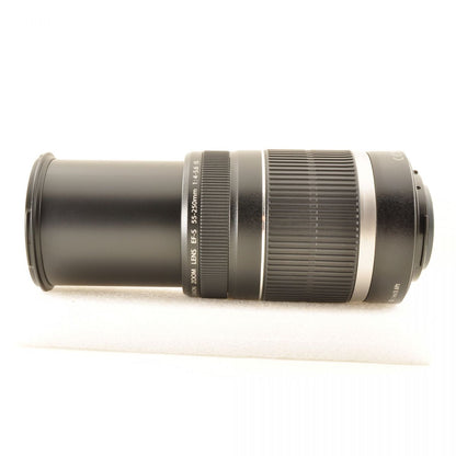 【中古】Canon EF-S 55-250mm F4-5.6 IS 手ブレ補正付 望遠ズームレンズ