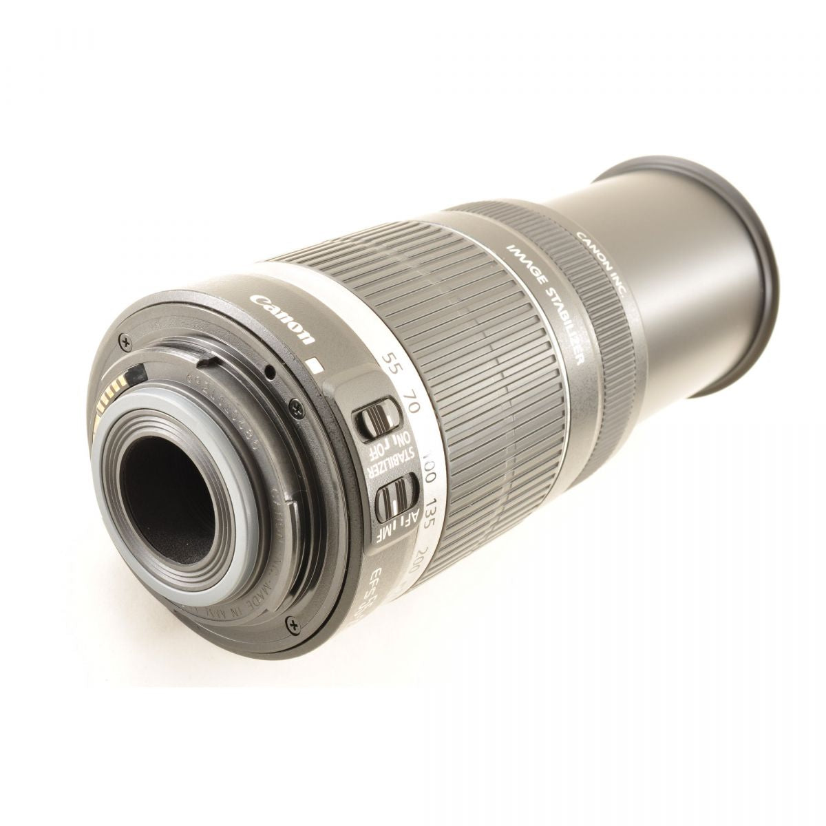 【中古】Canon EF-S 55-250mm F4-5.6 IS 手ブレ補正付 望遠ズームレンズ