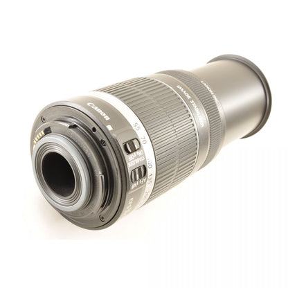 【中古】Canon EF-S 55-250mm F4-5.6 IS 手ブレ補正付 望遠ズームレンズ