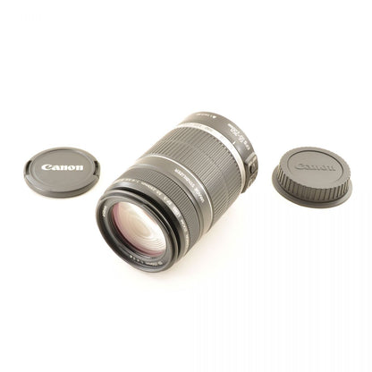 【中古】Canon EF-S 55-250mm F4-5.6 IS 手ブレ補正付 望遠ズームレンズ