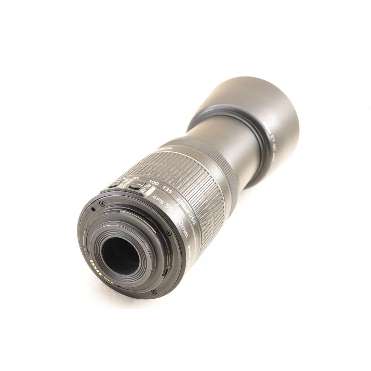 【中古】Canon EF-S 55-250mm F4-5.6 IS II 手振れ補正付 望遠ズームレンズ 第2世代 フード