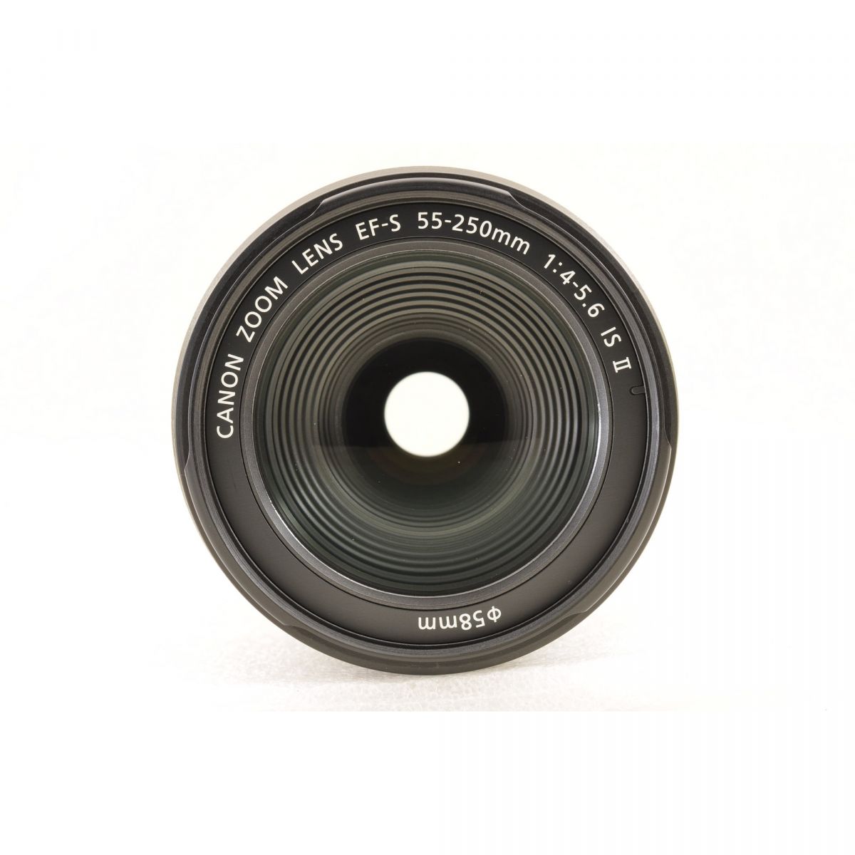【中古】Canon EF-S 55-250mm F4-5.6 IS II 手振れ補正付 望遠ズームレンズ 第2世代 フード