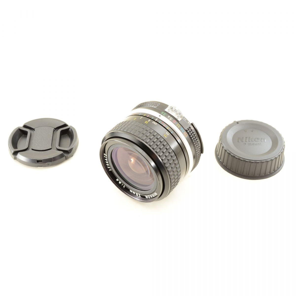 【中古】Nikon NIKKOR Ai 28mm f/3.5 広角 単焦点レンズ ニコン S/N: 1794472