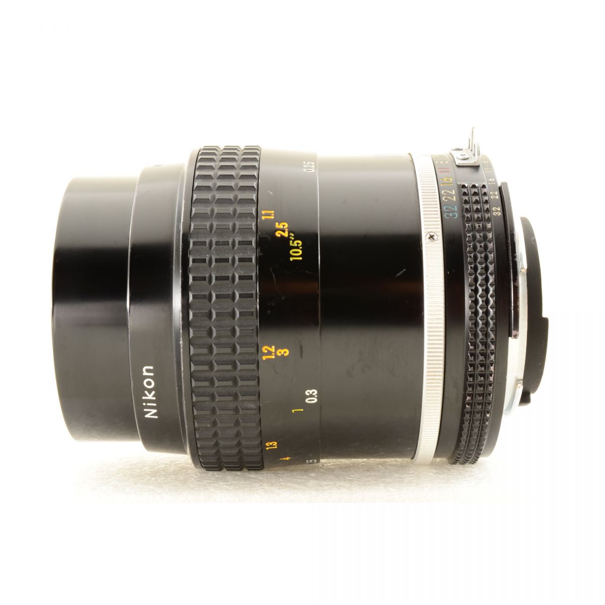 【中古】Nikon Ai Micro NIKKOR 55mm f/3.5 マクロ 単焦点レンズ ニコン S/N: 1023928