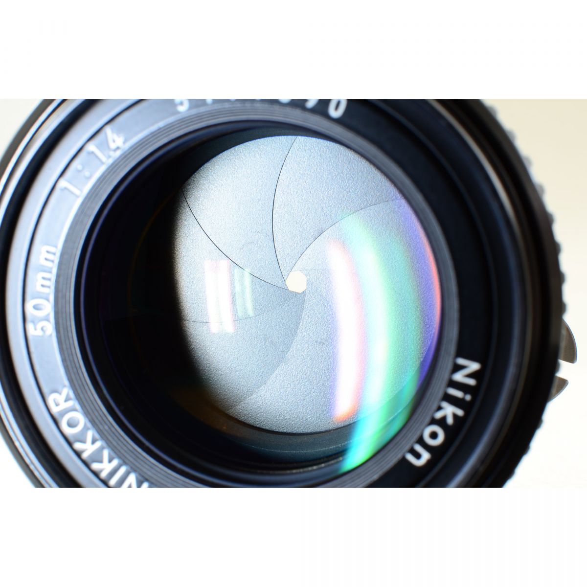 【中古】Nikon AI-S NIKKOR 50mm f/1.4 標準 単焦点レンズ ニコン S/N: 5199590