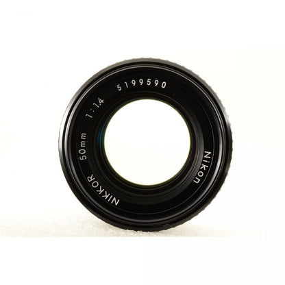 【中古】Nikon AI-S NIKKOR 50mm f/1.4 標準 単焦点レンズ ニコン S/N: 5199590