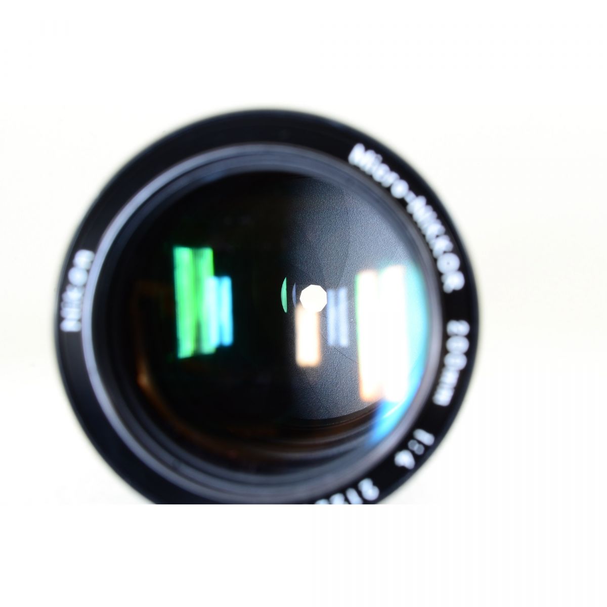 【中古】Nikon AI-S Micro NIKKOR 200mm f/4 望遠 マクロ 単焦点レンズ ニコン S/N: 212247