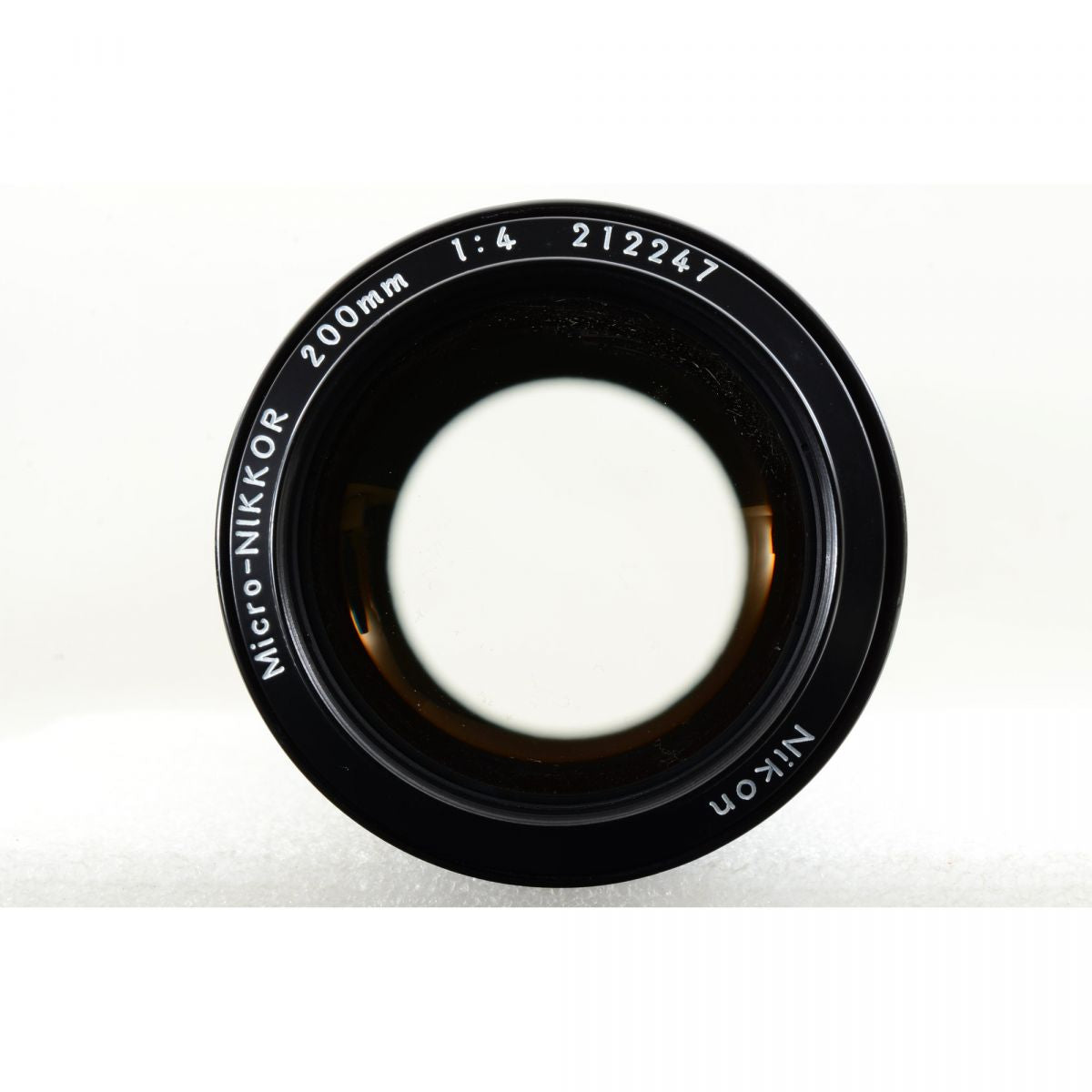 【中古】Nikon AI-S Micro NIKKOR 200mm f/4 望遠 マクロ 単焦点レンズ ニコン S/N: 212247