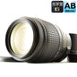 【中古】Nikon AF-S DX NIKKOR 55-300mm f/4.5-5.6G ED VR 望遠 ズームレンズ フード付 ニコン S/N: 3097508