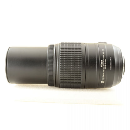 【中古】Nikon AF-S DX NIKKOR 55-300mm f/4.5-5.6G ED VR 望遠 ズームレンズ フード付 ニコン S/N: 3097508