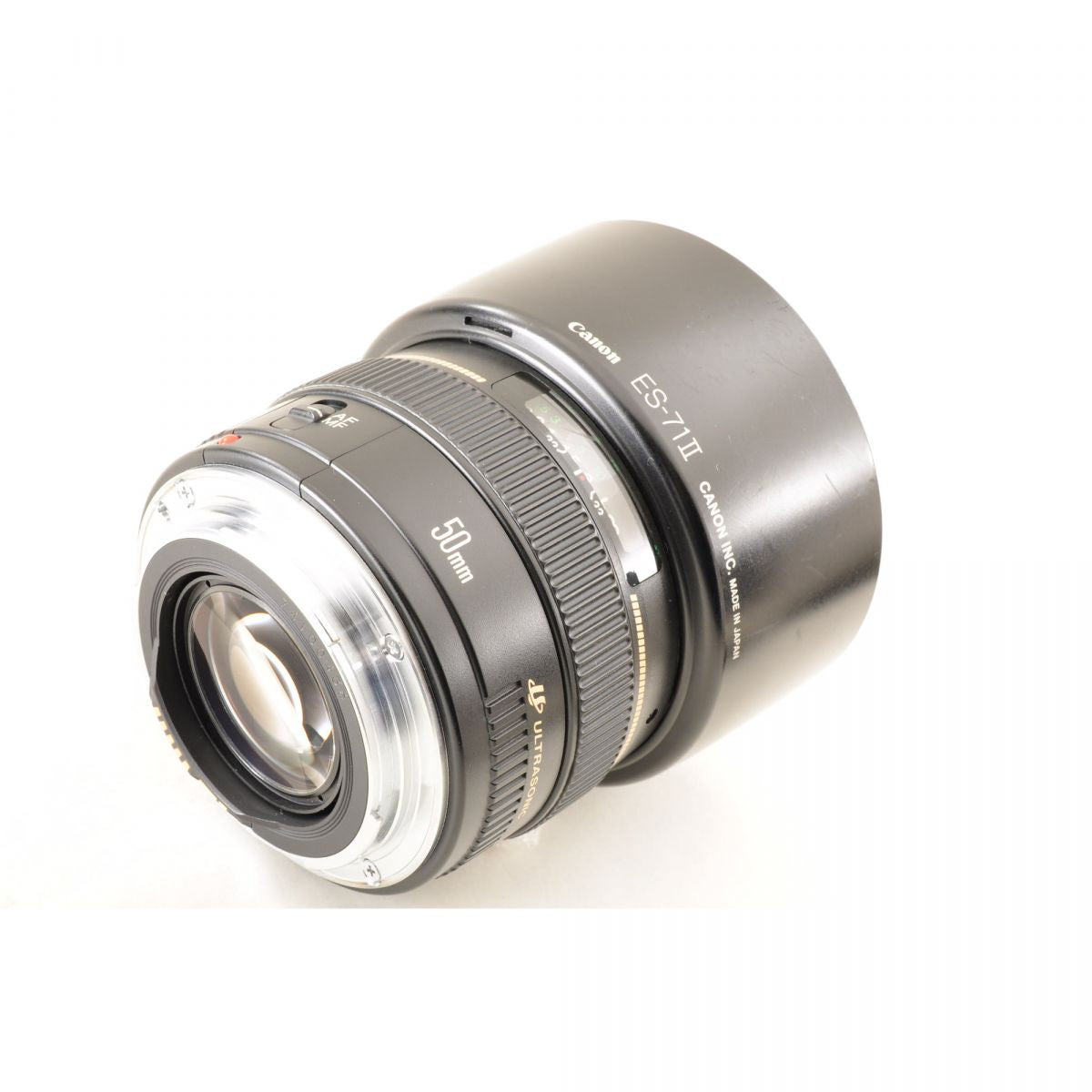 【中古】Canon EF 50mm f/1.4 USM 標準 単焦点レンズ , フード付き