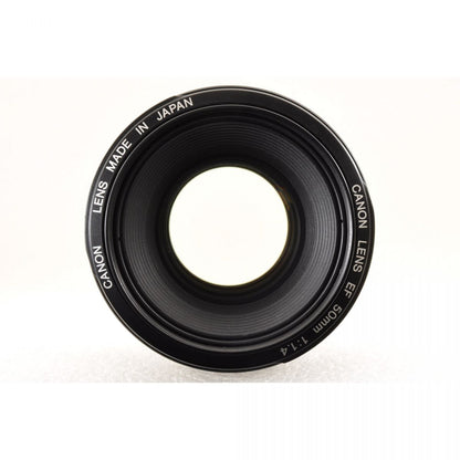 【中古】Canon EF 50mm f/1.4 USM 標準 単焦点レンズ , フード付き