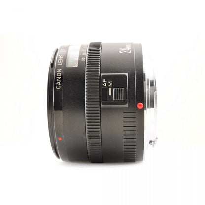 【中古】Canon EF 24mm F2.8 広角単焦点レンズ キヤノン