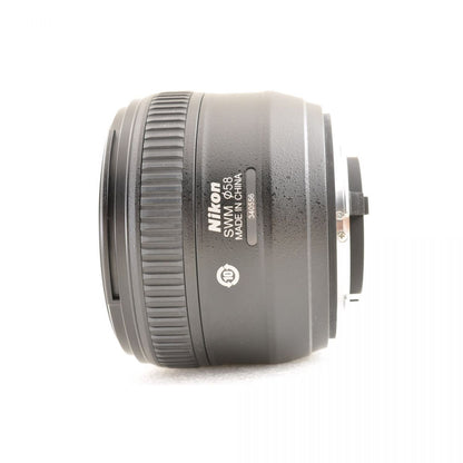 【中古】Nikon AF-S FX NIKKOR 50mm f/1.4 G Standard 単焦点レンズ フード