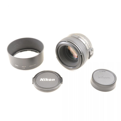 【中古】Nikon AF-S FX NIKKOR 50mm f/1.4 G Standard 単焦点レンズ フード