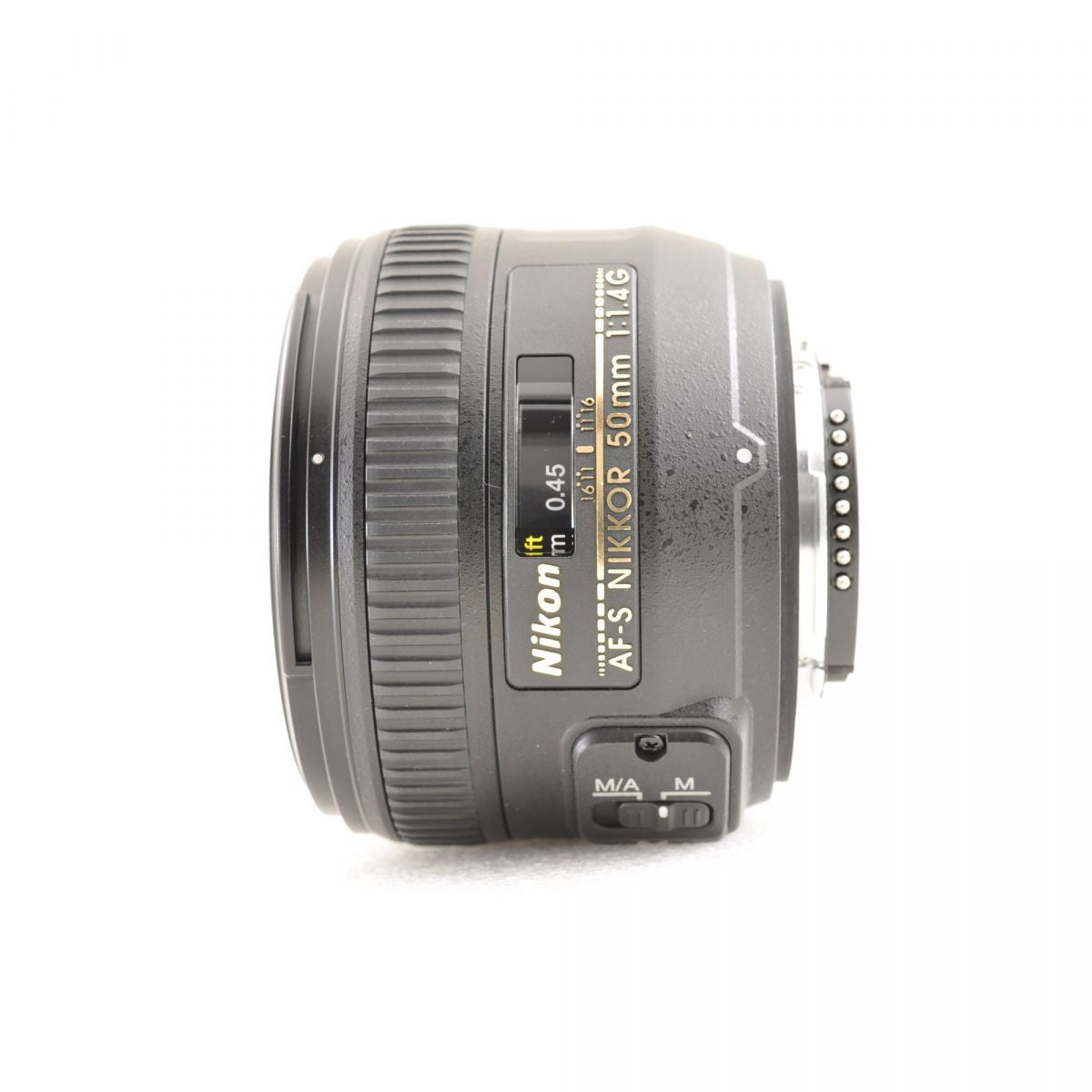 【中古】Nikon AF-S FX NIKKOR 50mm f/1.4 G Standard 単焦点レンズ フード