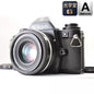 【中古】Nikon EM ブラック 35mm フィルム一眼レフカメラ+ニコン Ai-S 50mm f/1.8 パンケーキレンズセット