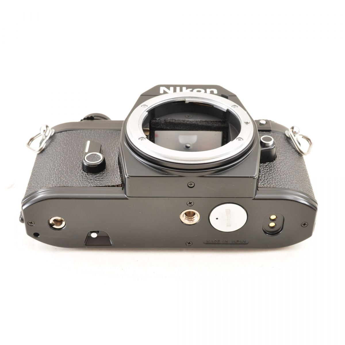 【中古】Nikon EM ブラック 35mm フィルム一眼レフカメラ+ニコン Ai-S 50mm f/1.8 パンケーキレンズセット