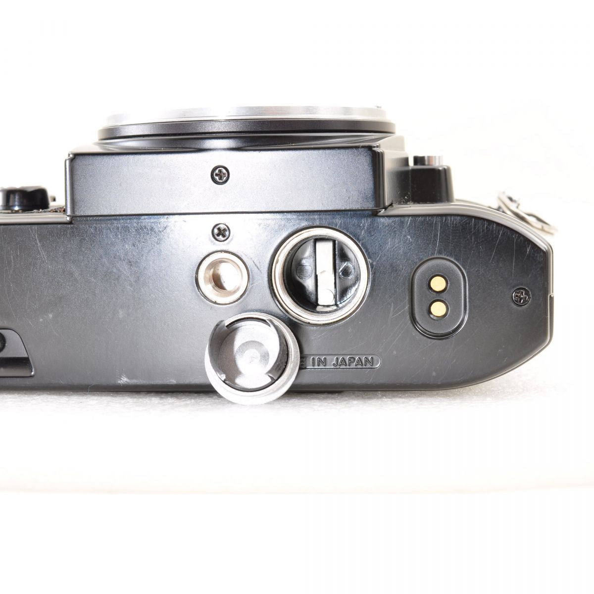 【中古】Nikon EM ブラック 35mm フィルム一眼レフカメラ+ニコン Ai-S 50mm f/1.8 パンケーキレンズセット