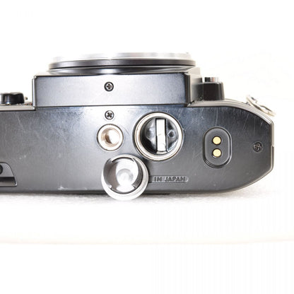 【中古】Nikon EM ブラック 35mm フィルム一眼レフカメラ+ニコン Ai-S 50mm f/1.8 パンケーキレンズセット