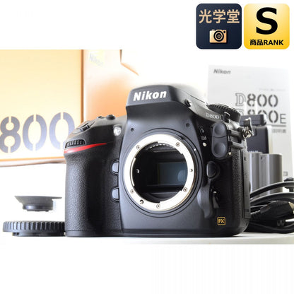 【中古】Nikon D800 36.3MP 一眼レフ デジタルカメラ 元箱付き ニコン S/N:2036956