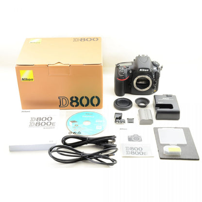 【中古】Nikon D800 36.3MP 一眼レフ デジタルカメラ 元箱付き ニコン S/N:2036956
