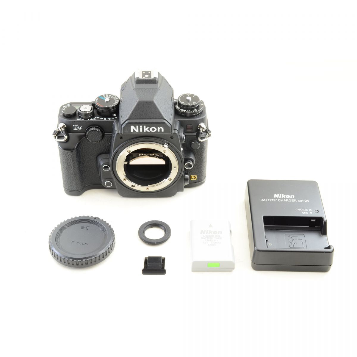 【中古】Nikon Df 16.2MP ブラック 一眼レフ デジタルカメラ ニコン S/N:2031223