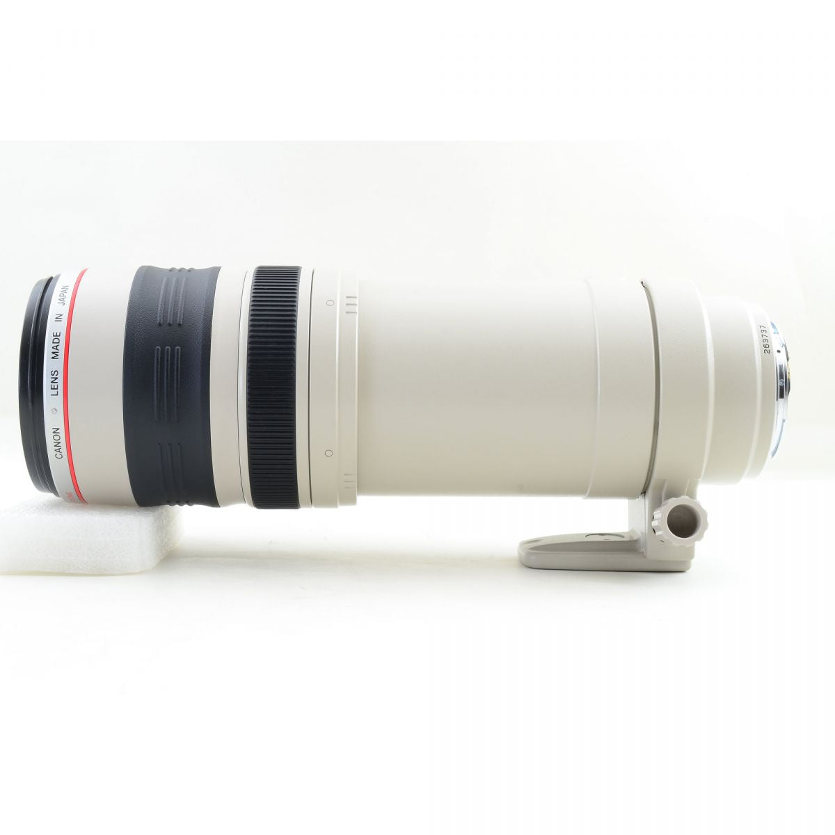 【中古】Canon EF 100-400mm F4.5-5.6 L IS USM ズーム カメラレンズ 交換レンズ フード付き キヤノン S/N:263737