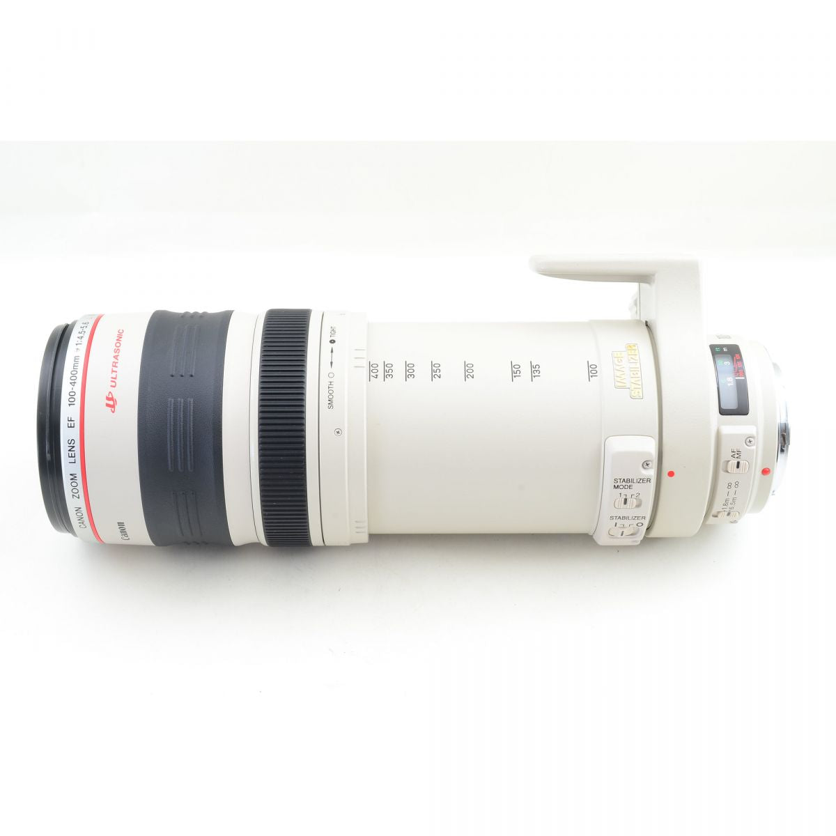 【中古】Canon EF 100-400mm F4.5-5.6 L IS USM ズーム カメラレンズ 交換レンズ フード付き キヤノン S/N:263737