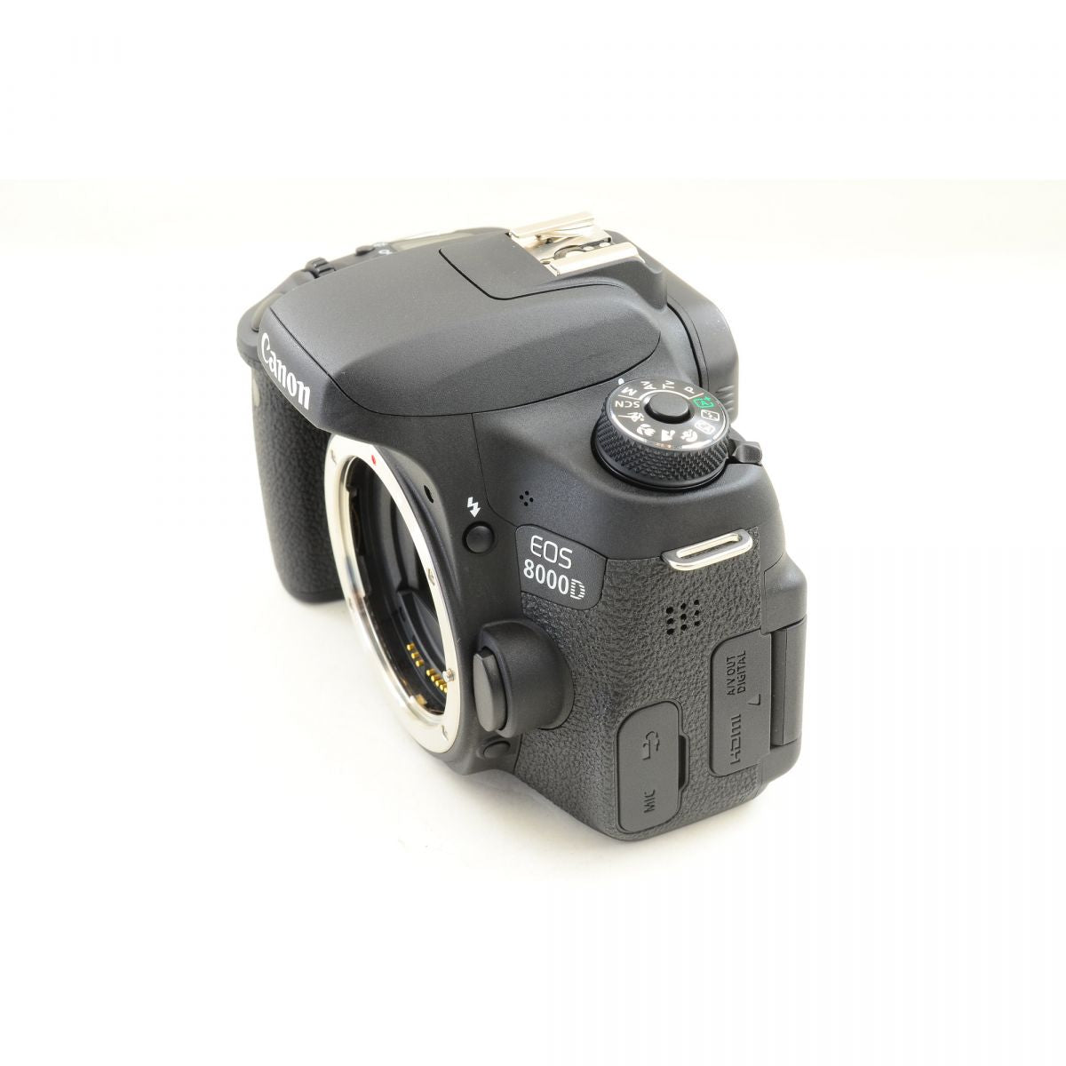 【中古】Canon EOS 8000D 24.2 MP デジタル 一眼レフ カメラ ボディ キャノン S/N: 41042000327
