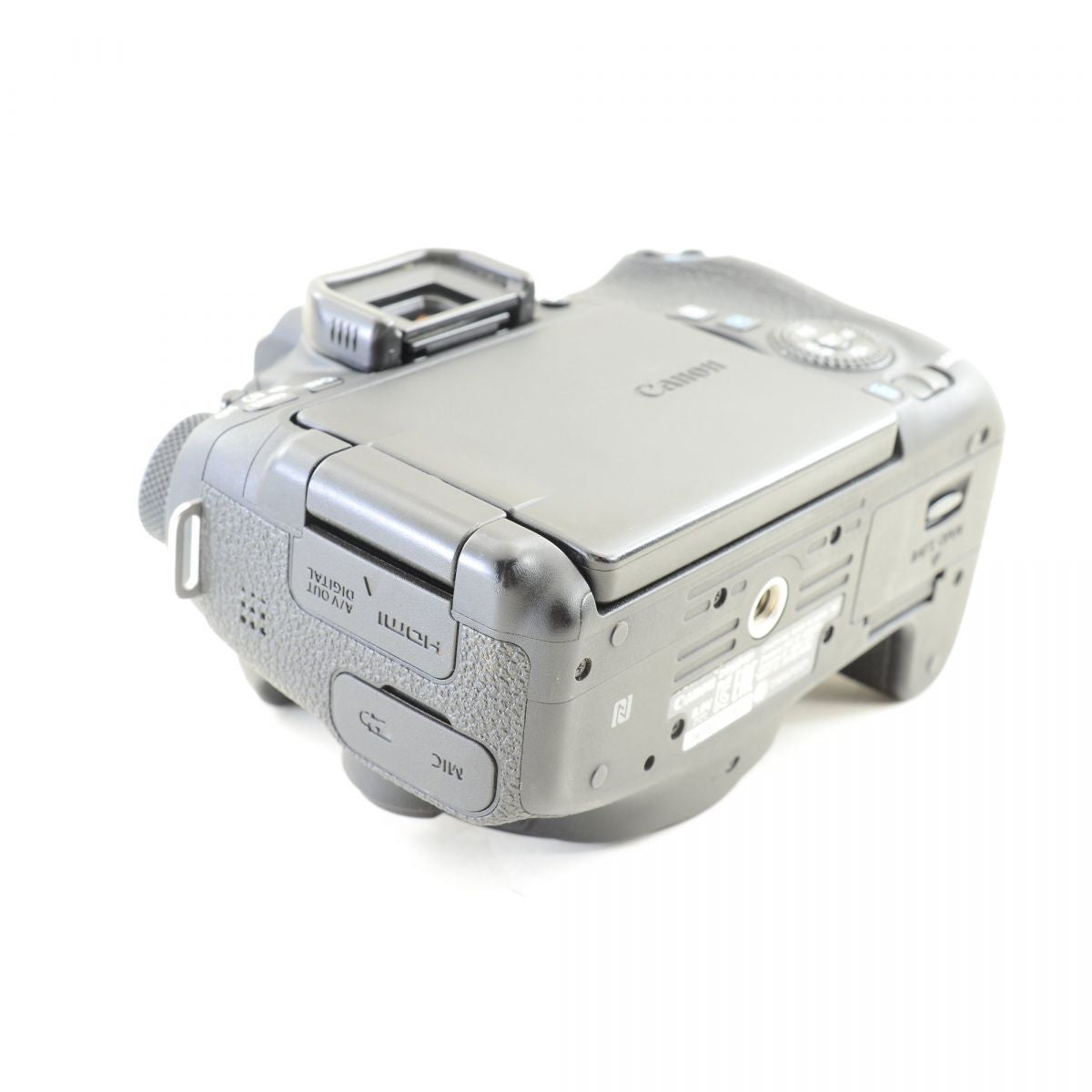 【中古】Canon EOS 8000D 24.2MP 一眼レフ デジタルカメラ EF-S 18-55mm f/3.5-5.6 IS STM ズームレンズセット キヤノン S/N:41032010847