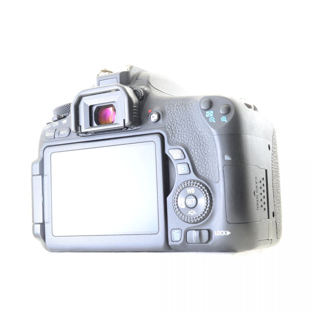 【中古】Canon EOS 8000D 24.2MP 一眼レフ デジタルカメラ EF-S 18-55mm f/3.5-5.6 IS STM ズームレンズセット キヤノン S/N:41032010847
