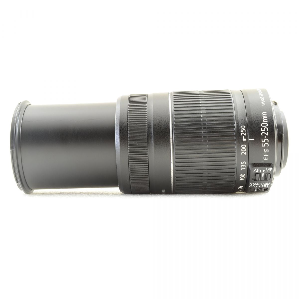 【中古】Canon EOS Kiss X5 デジタル一眼レフ EF-S 55-250mm f/4-5.6 IS II 望遠ズームレンズセット キヤノン S/N:131055012220