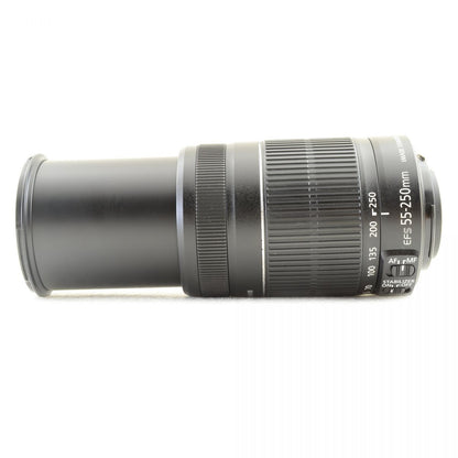 【中古】Canon EOS Kiss X5 デジタル一眼レフ EF-S 55-250mm f/4-5.6 IS II 望遠ズームレンズセット キヤノン S/N:131055012220