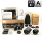 【中古】Nikon D3300 24.2MP ブラック AF-S 18-55mm II 55-200mm VR ダブルズームキット ニコン S/N: 2004643