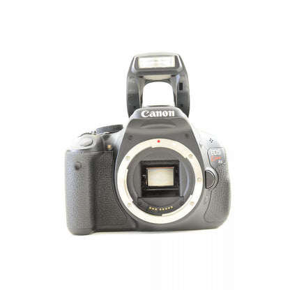 【中古】Canon EOS Kiss X5 デジタル一眼レフ EF-S 55-250mm f/4-5.6 IS II 望遠ズームレンズセット キヤノン S/N:131055012220