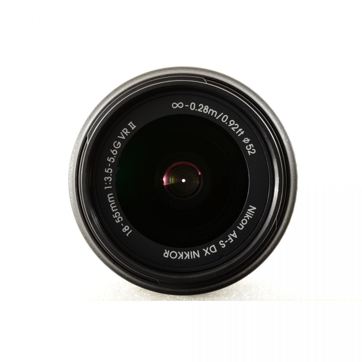 【中古】Nikon D3300 24.2MP ブラック AF-S 18-55mm II 55-200mm VR ダブルズームキット ニコン S/N: 2004643
