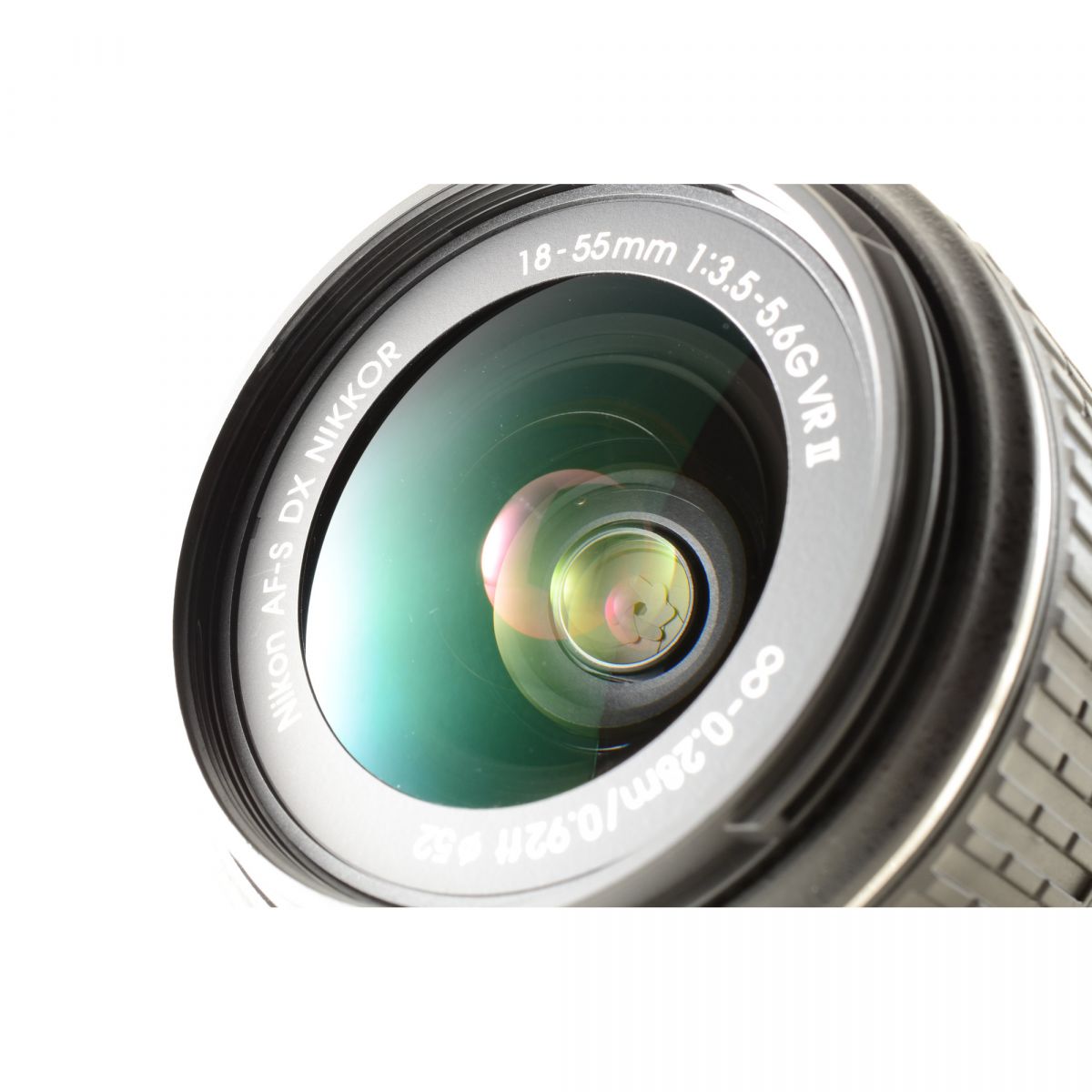 【中古】Nikon D3300 24.2MP ブラック AF-S 18-55mm II 55-200mm VR ダブルズームキット ニコン S/N: 2004643