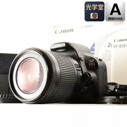 【中古】Canon EOS Kiss X7 デジタル一眼レフ EF-S 18-55mm f/3.5-5.6 IS STM ズームレンズセット キヤノン S/N:261073012387
