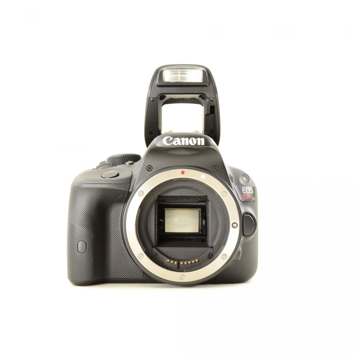 【中古】Canon EOS Kiss X7 デジタル一眼レフ EF-S 18-55mm f/3.5-5.6 IS STM ズームレンズセット キヤノン S/N:261073012387