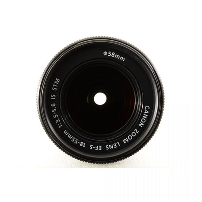 【中古】Canon EOS Kiss X7 デジタル一眼レフ EF-S 18-55mm f/3.5-5.6 IS STM ズームレンズセット キヤノン S/N:261073012387
