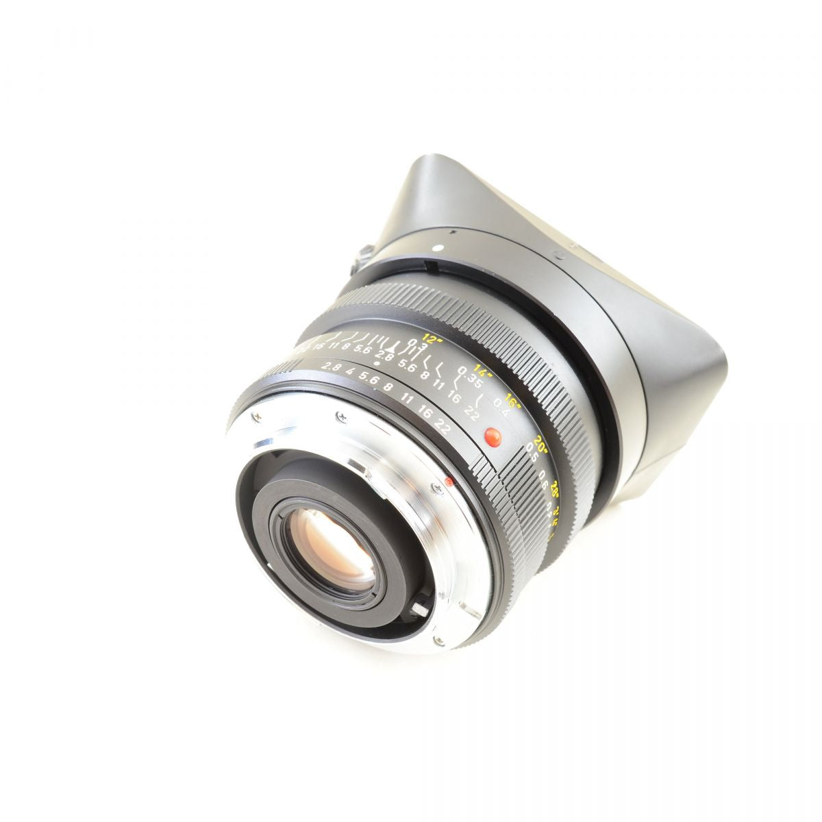 【中古】Leica Leitz Elmarit-R 24mm F2.8 広角 単焦点 カメラレンズ 交換レンズ フード フィルター付き ライカ S/N:3102319