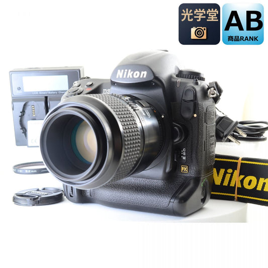 【中古】Nikon D3 12.1MP AF Micro NIKKOR 105mm F2.8 D デジタルカメラ セット ニコン S/N:2017820